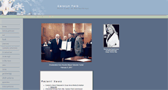 Desktop Screenshot of carolynfarb.com